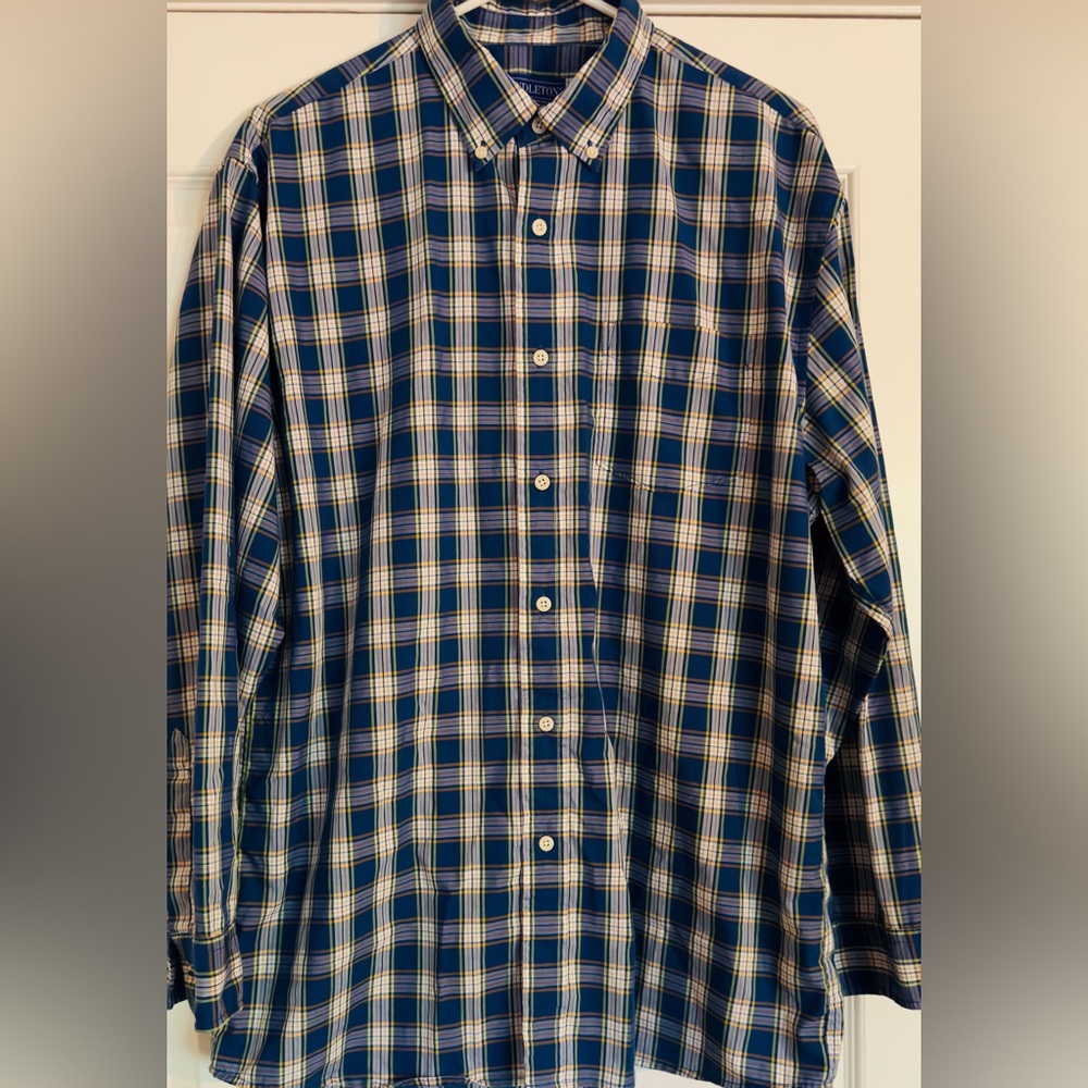 Pendleton Multicolored 100% Cotton‎ Men’s L Long Sleeve Button Down Shirt .